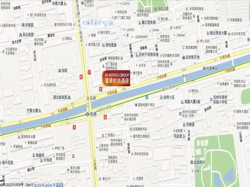 Fx Hotel Guan Qian Suzhou Сучжоу Экстерьер фото